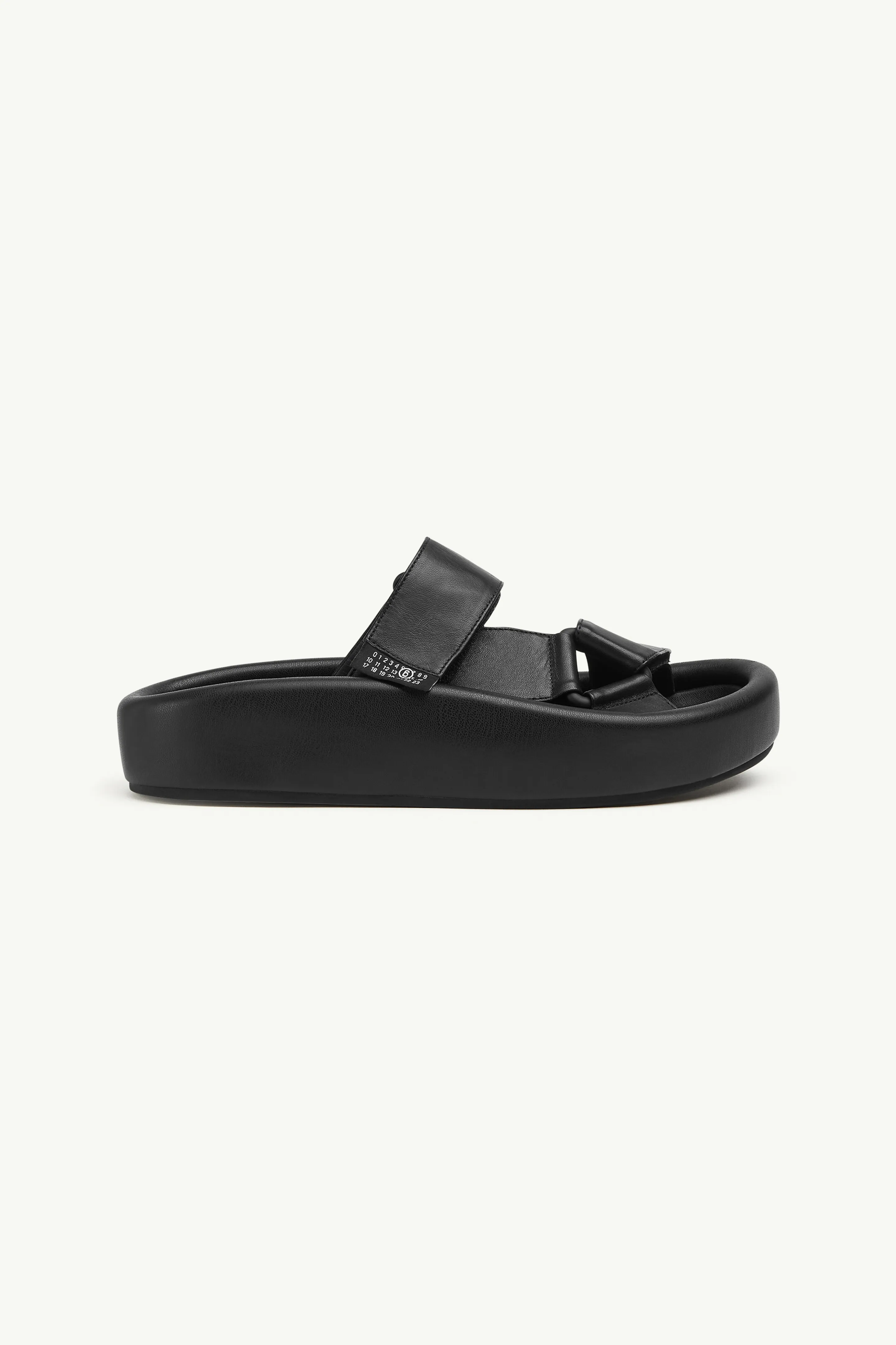 Sandali slip-on con plateau