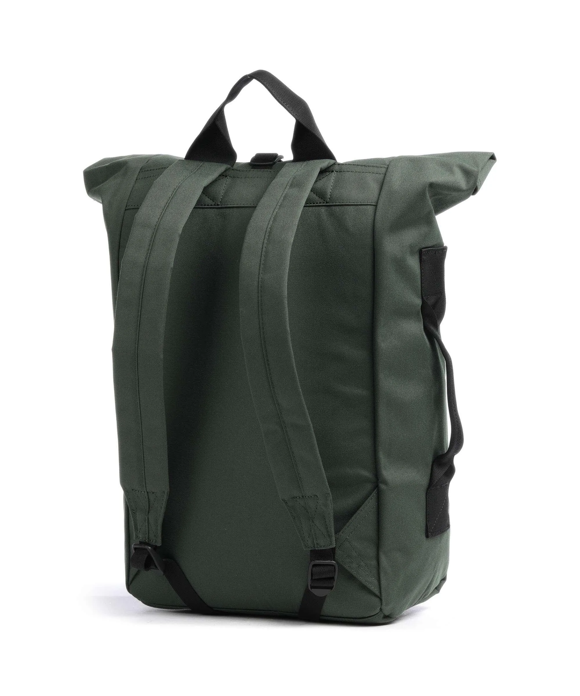  Sandqvist Ground Dante Vegan Zaino roll-top poliestere riciclato verde scuro  