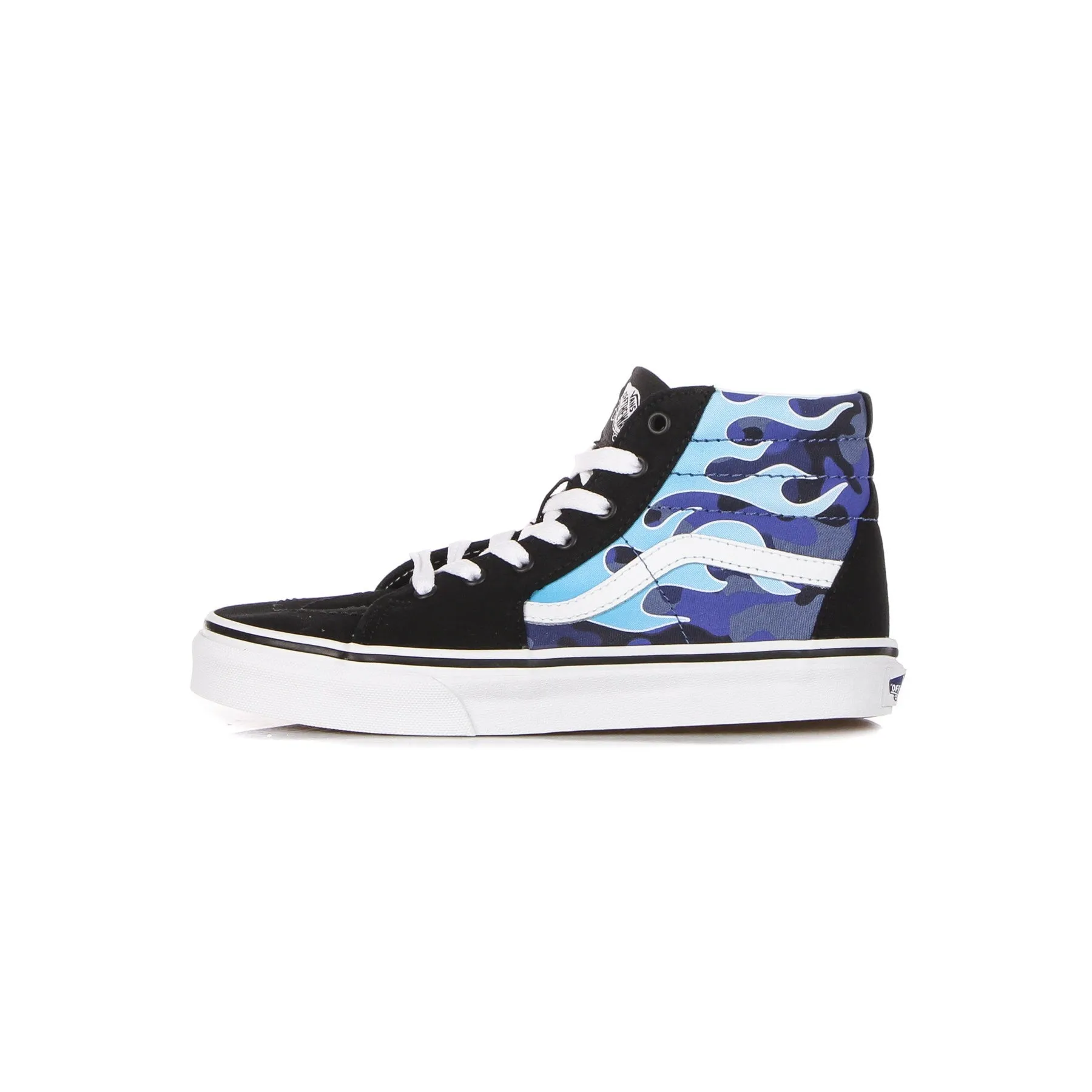 Scarpa Alta Ragazzo Sk8-hi (camo Flame) Blue/ice Camo
