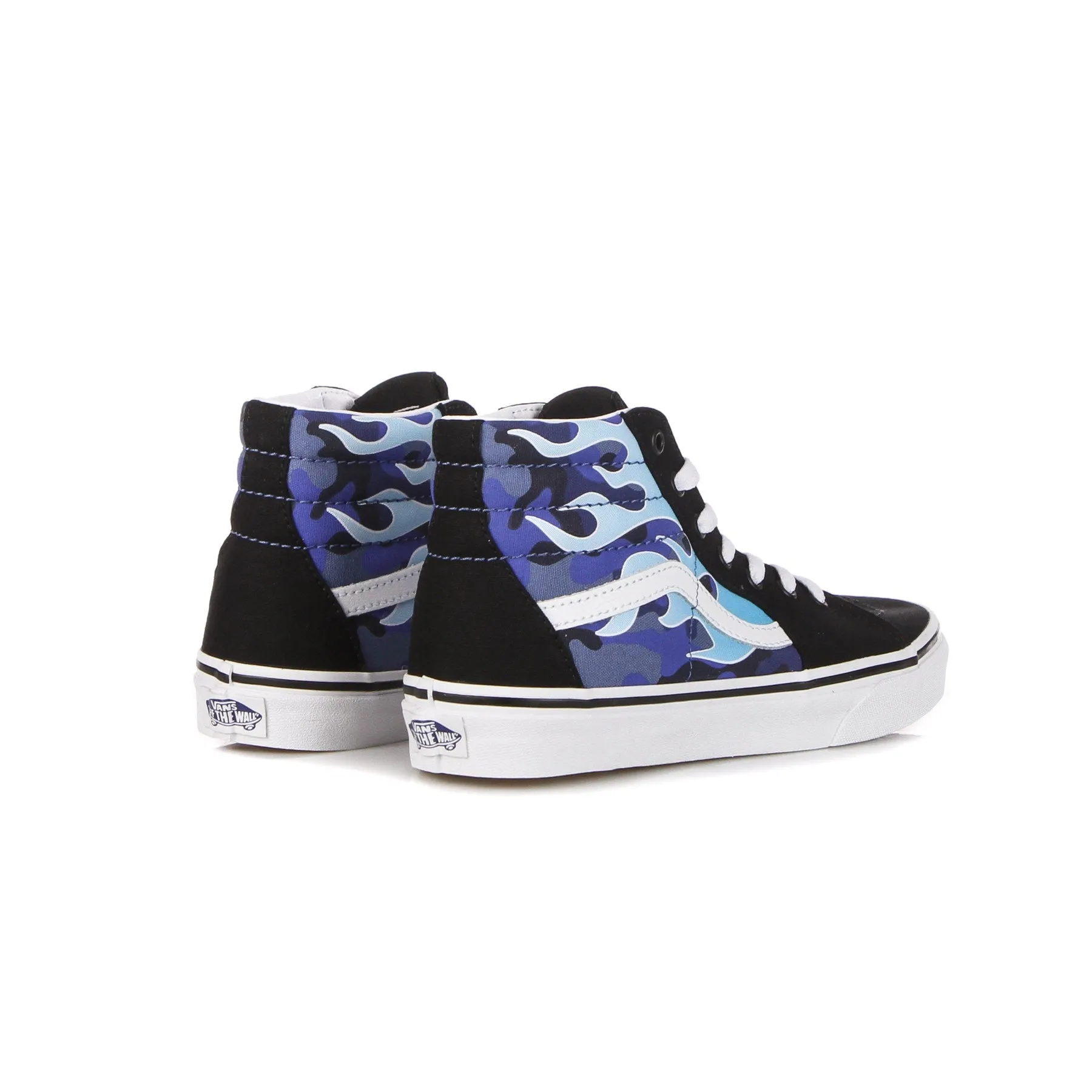 Scarpa Alta Ragazzo Sk8-hi (camo Flame) Blue/ice Camo