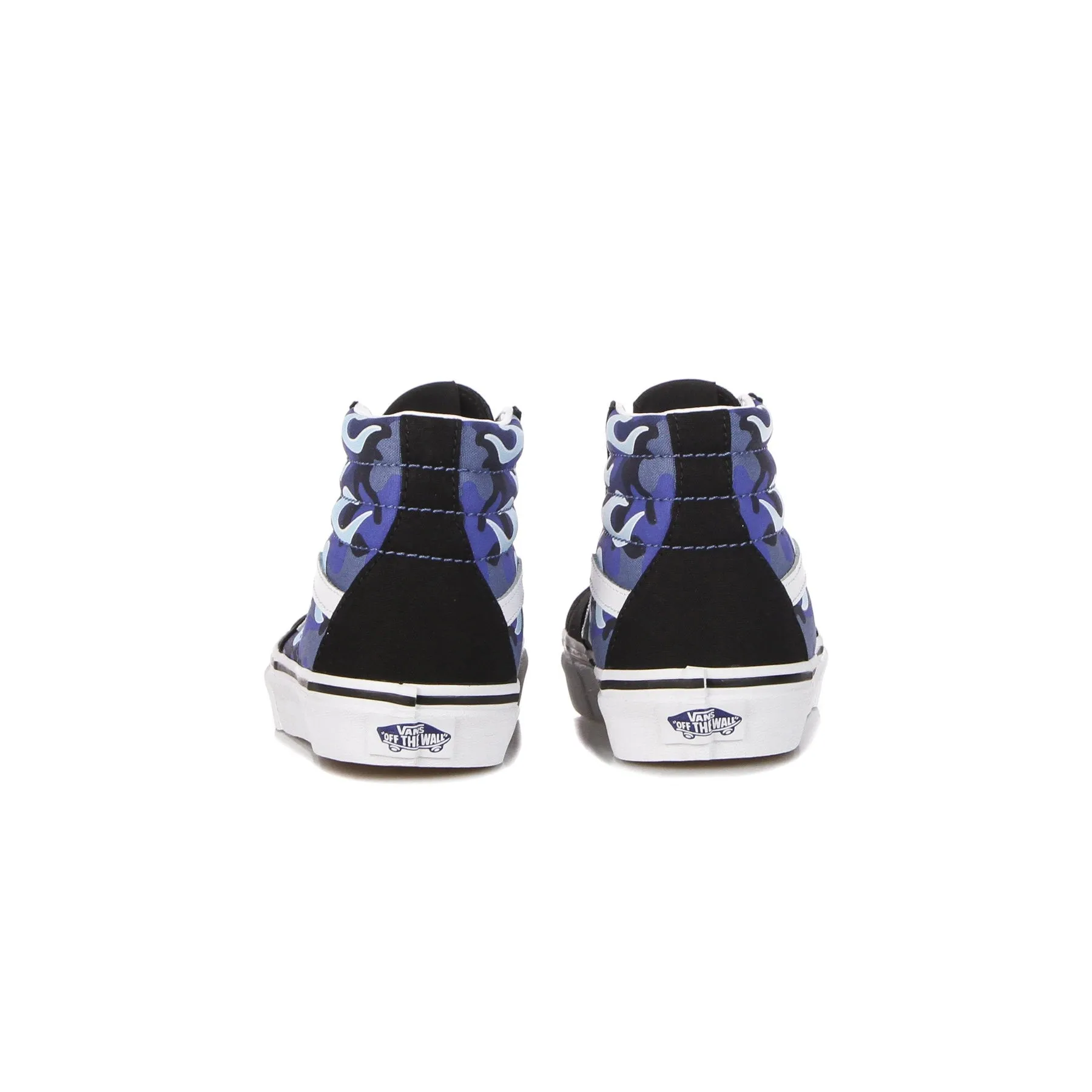 Scarpa Alta Ragazzo Sk8-hi (camo Flame) Blue/ice Camo