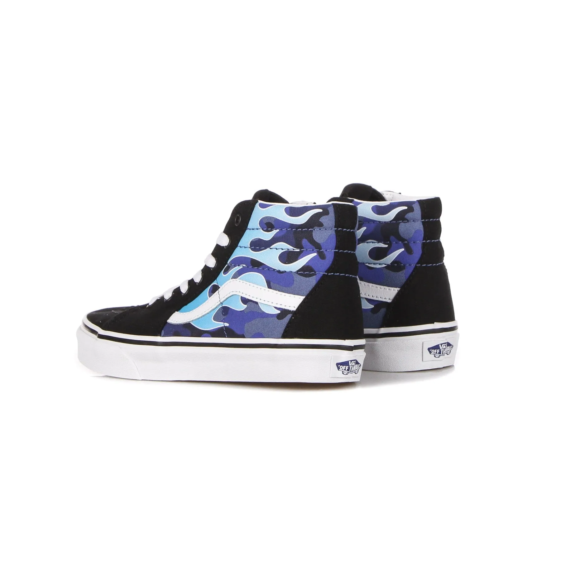 Scarpa Alta Ragazzo Sk8-hi (camo Flame) Blue/ice Camo