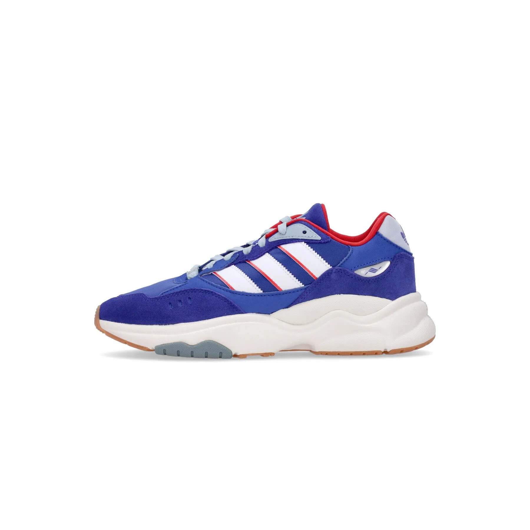 Scarpa Bassa Uomo Retropy F90 Semi Lucid Blue/off White/better Scarlet