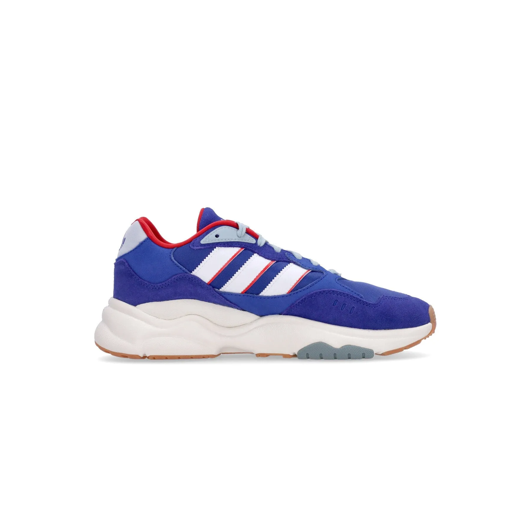 Scarpa Bassa Uomo Retropy F90 Semi Lucid Blue/off White/better Scarlet