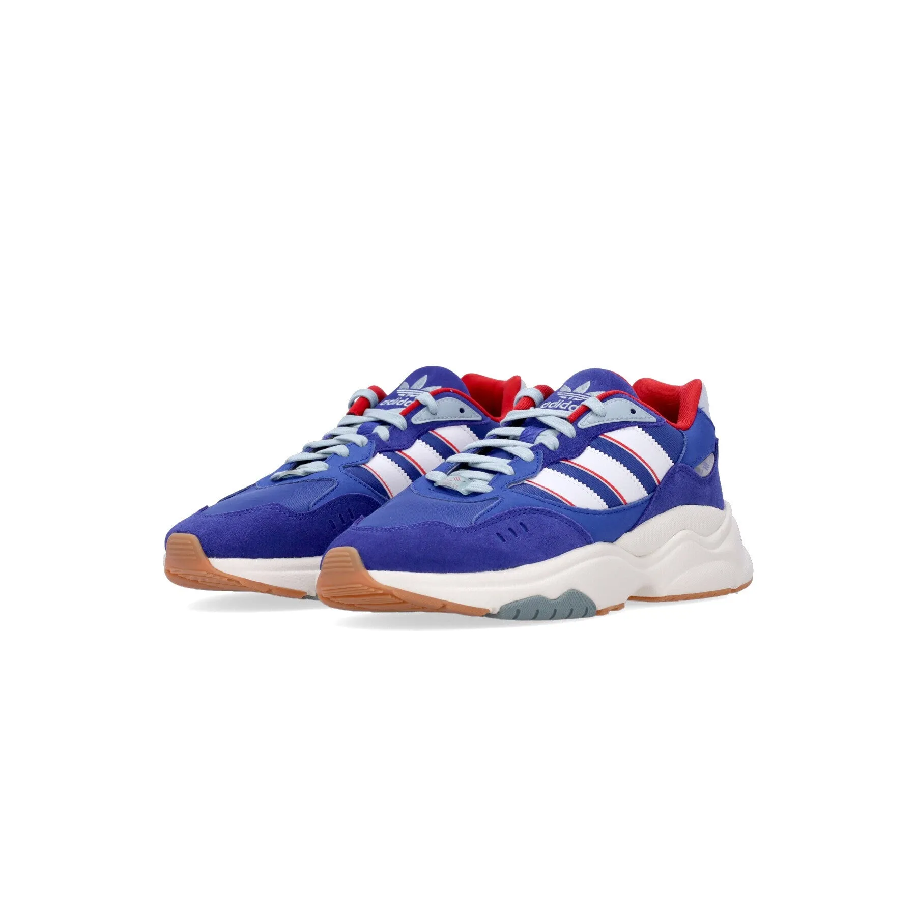Scarpa Bassa Uomo Retropy F90 Semi Lucid Blue/off White/better Scarlet
