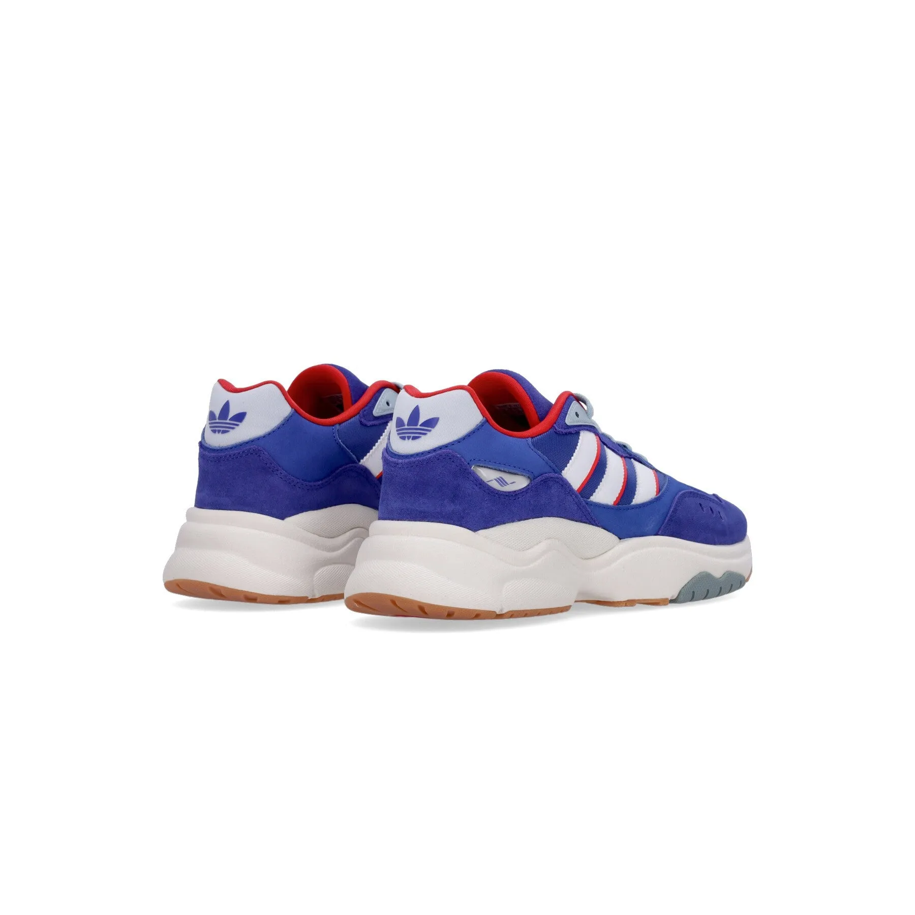 Scarpa Bassa Uomo Retropy F90 Semi Lucid Blue/off White/better Scarlet