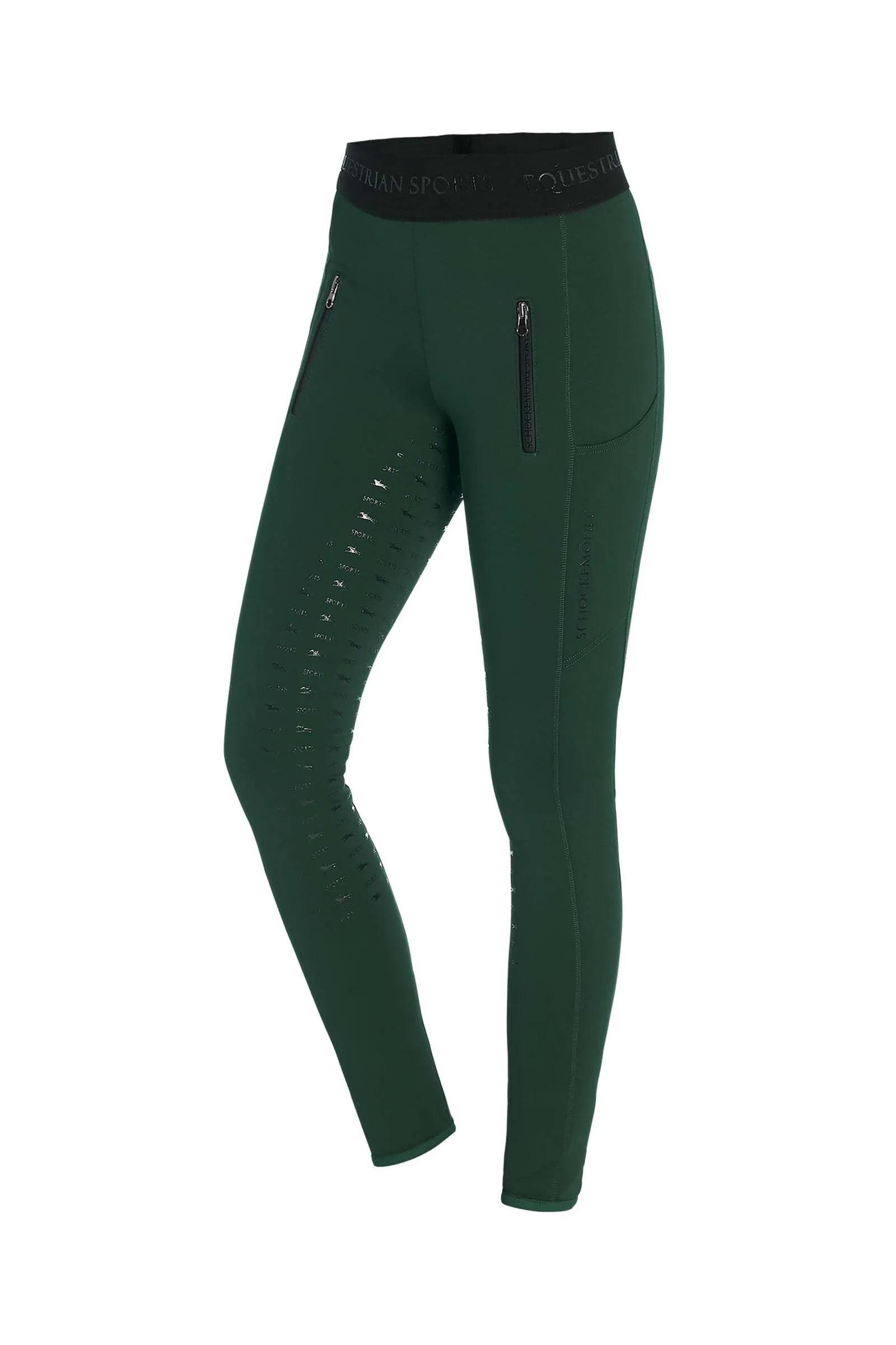 Schockemöhle Sporty Leggins invernali da donna con Full Grip