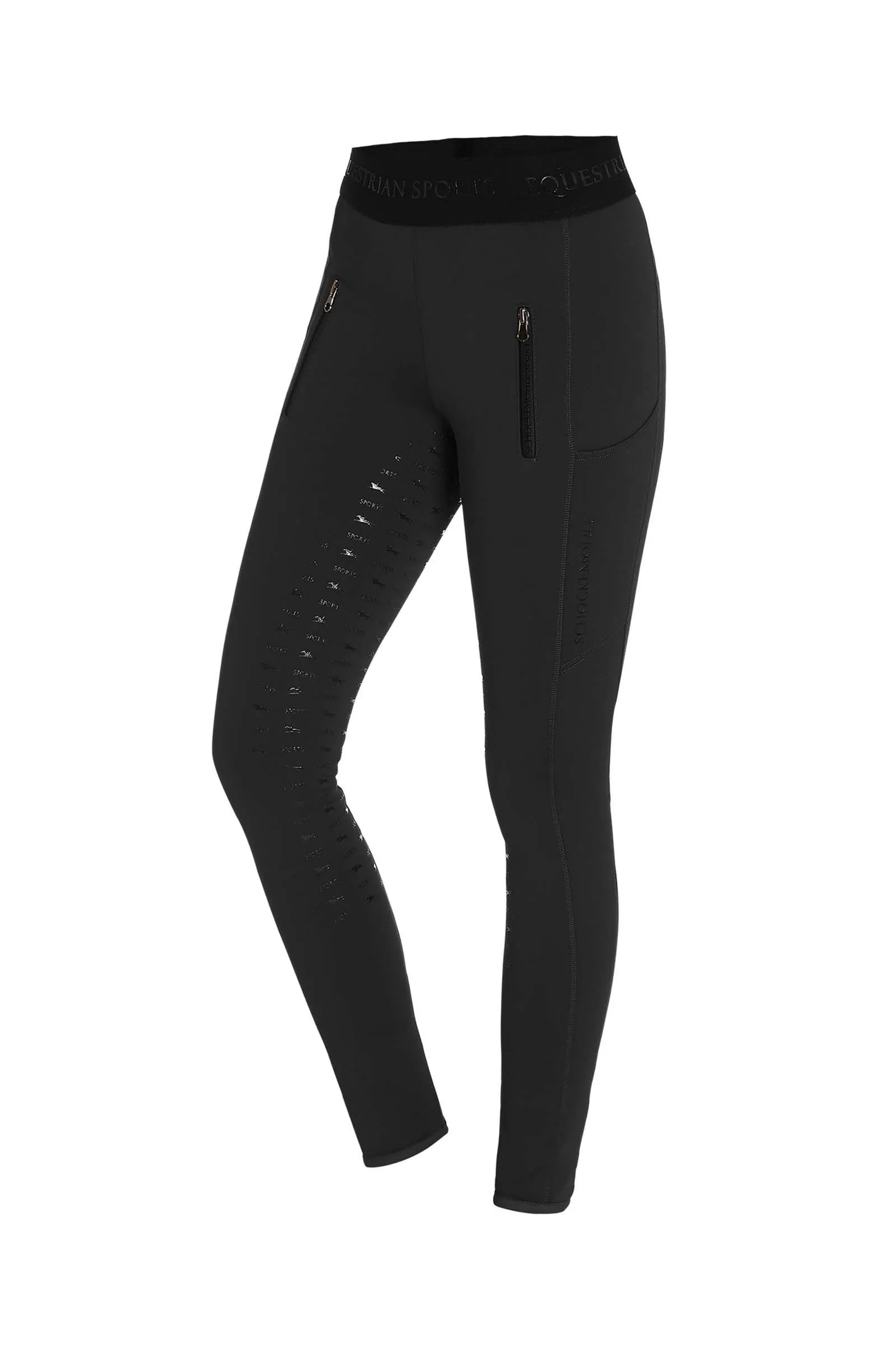Schockemöhle Sporty Leggins invernali da donna con Full Grip
