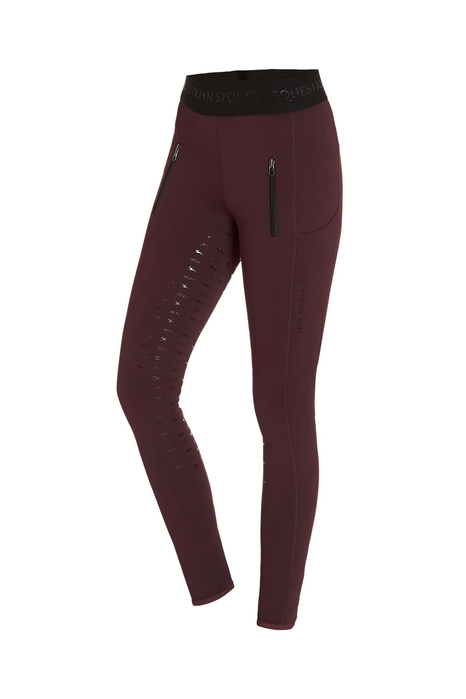 Schockemöhle Sporty Leggins invernali da donna con Full Grip