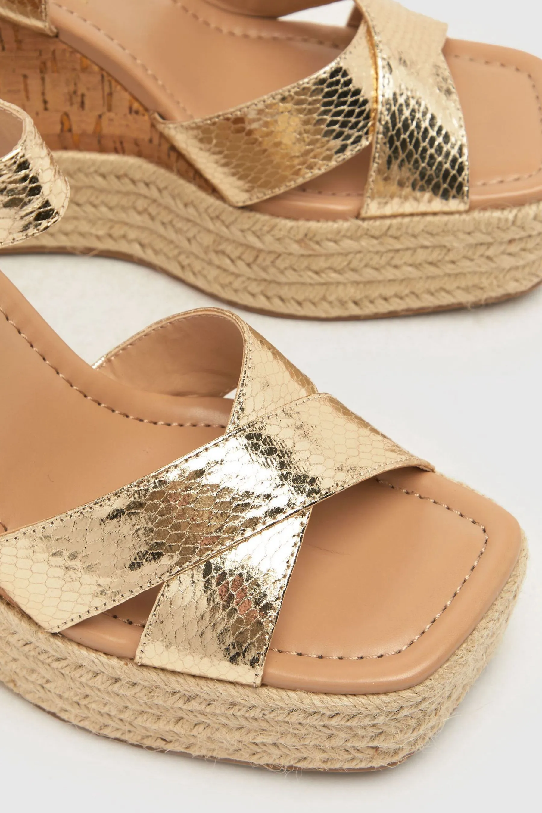 Schuh Valley - Espadrillas con zeppa in sughero    