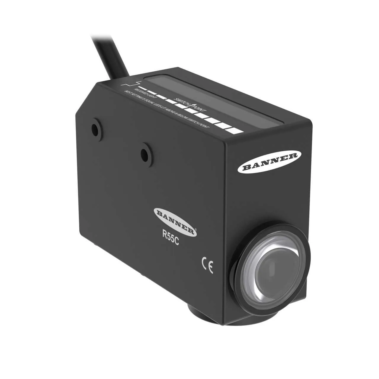 Sensore fotoelettrico Banner, Retro-riflettente, rilevamento 10 mm, uscita Bipolare NPN/PNP