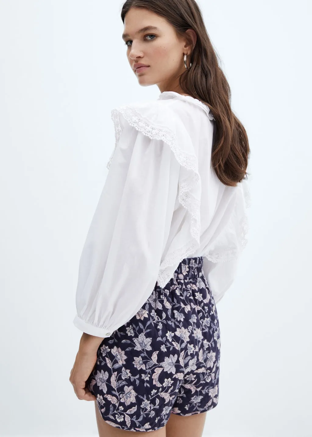 Short trapuntati cotone
