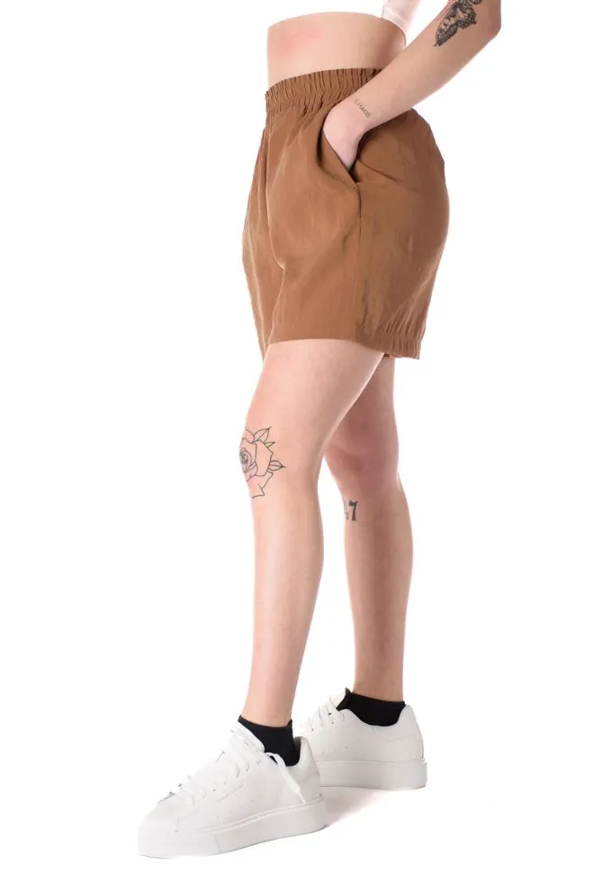 shorts iris donna marrone