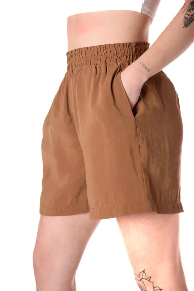 shorts iris donna marrone