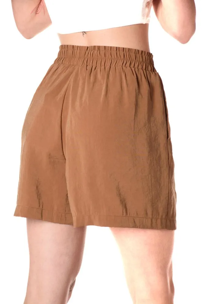 shorts iris donna marrone