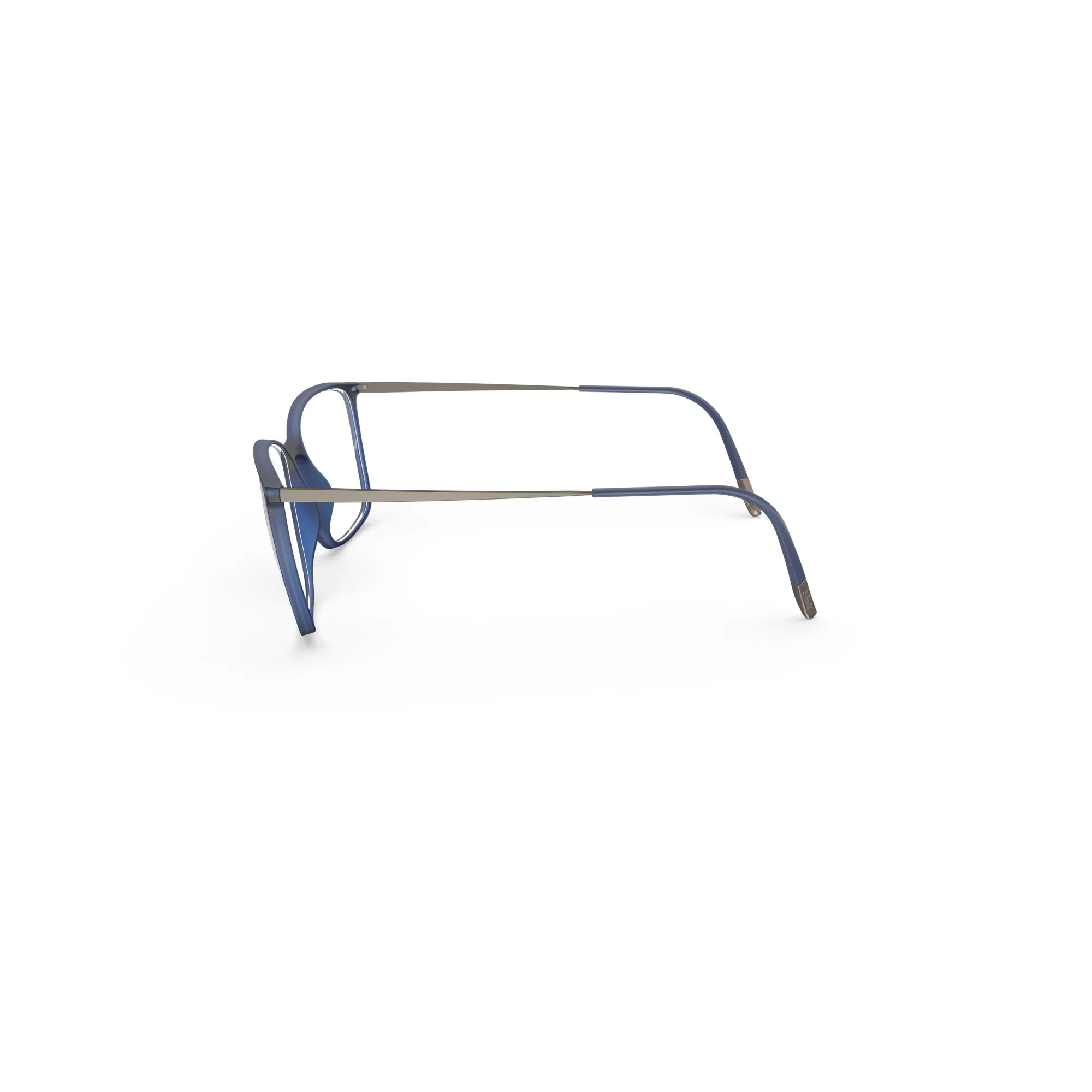   Silhouette 2932 Illusion Lite 4660 Blu Fidato | Occhiale Da Vista Uomo 