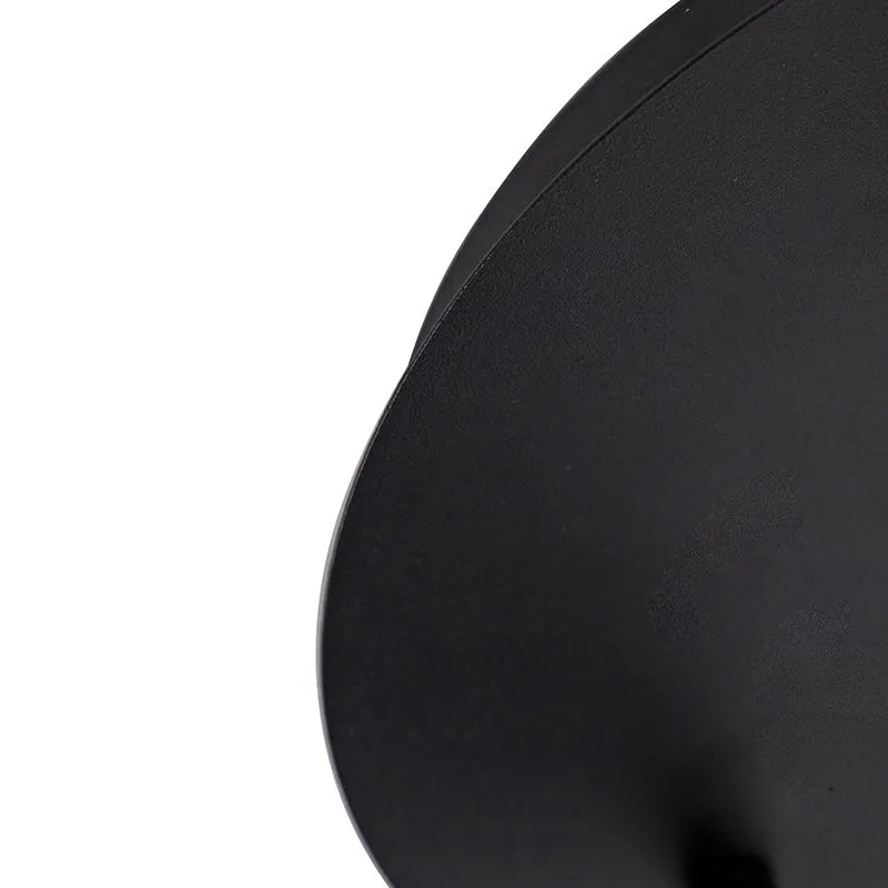 Smart spot moderno nero con GU10 3 luci IP44- Ducha