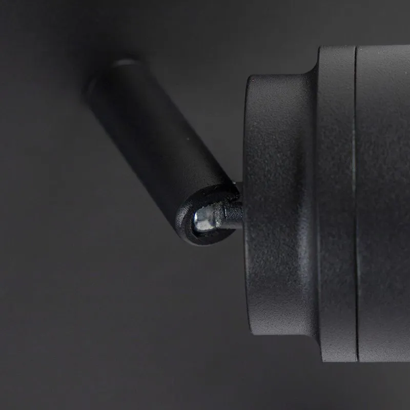 Smart spot moderno nero con GU10 3 luci IP44- Ducha