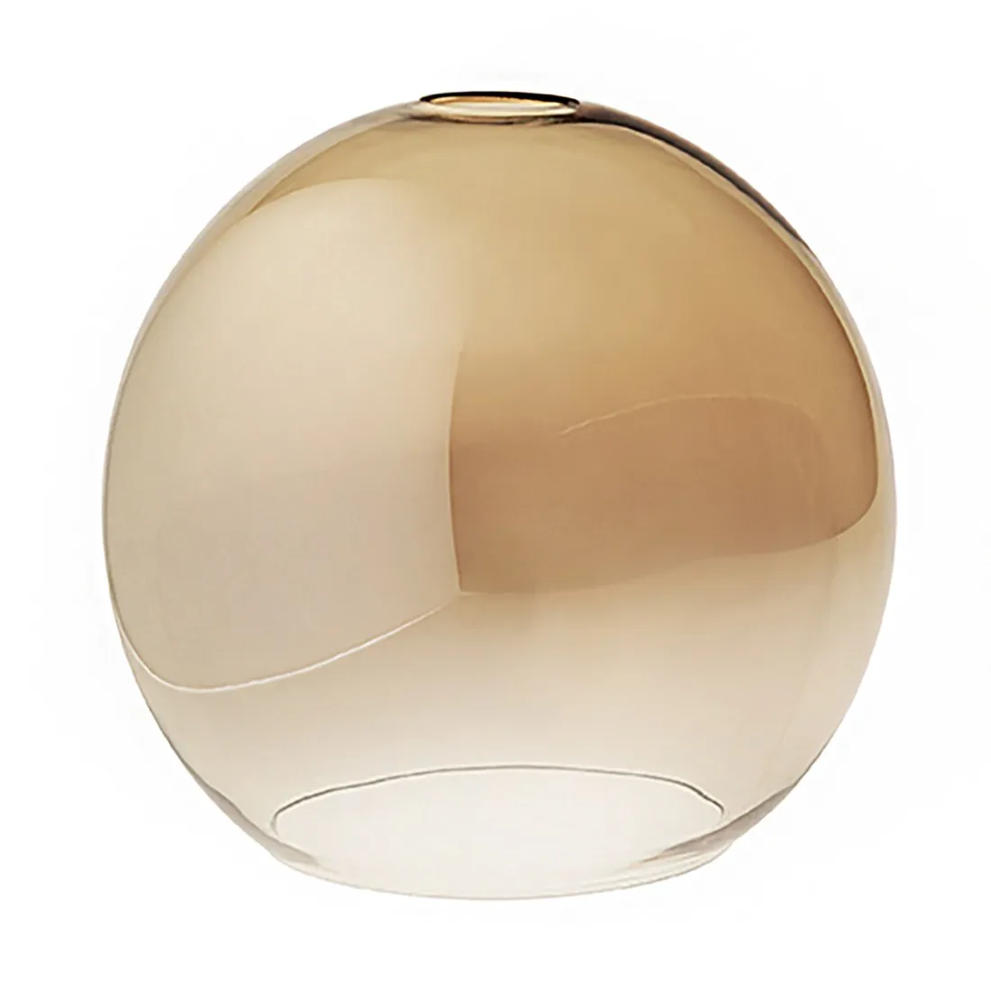Sospensione vetro soffiato ambra Perenz SPHERE S3 E27 LED lampada soffitto moderna