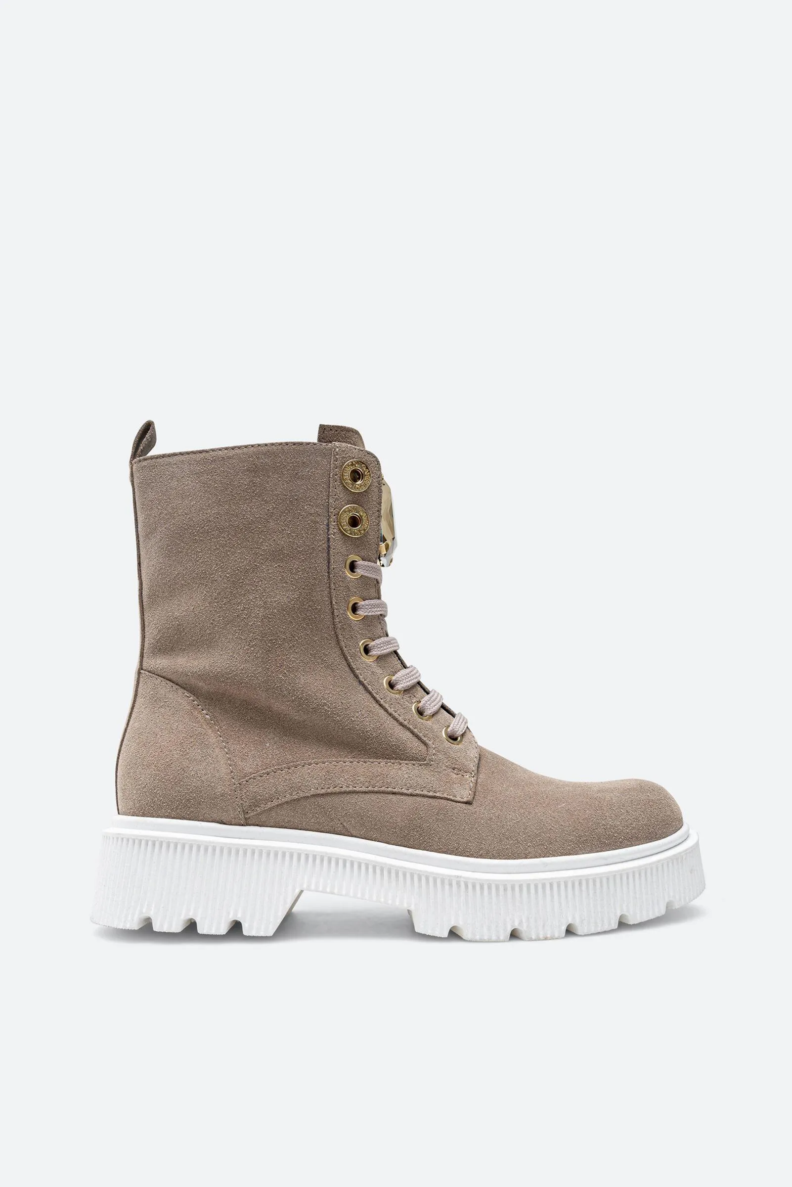 Stivaletto Joplyn scamosciato colore beige
