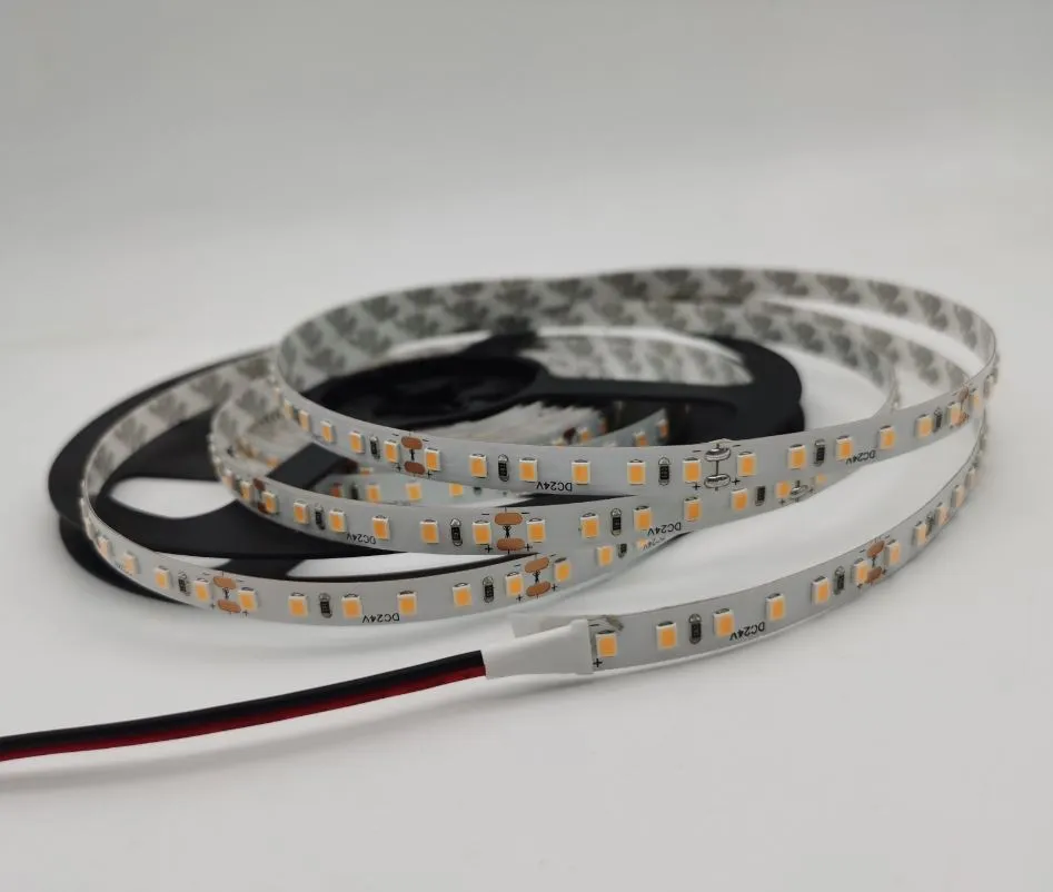 Strip Led 2835 Slim Ultrasottile 5 Metri 120 Led/mt 18 W/mt DC24V