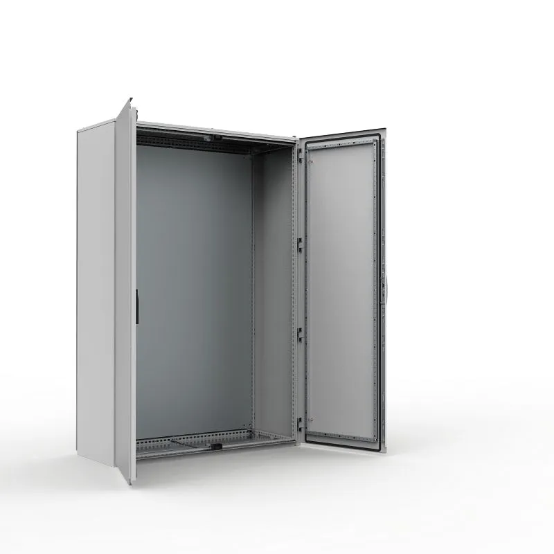 Supporto da pavimento nVent HOFFMAN, porta doppia, in Acciaio dolce, 2000 x 1200 x 400mm, IP55