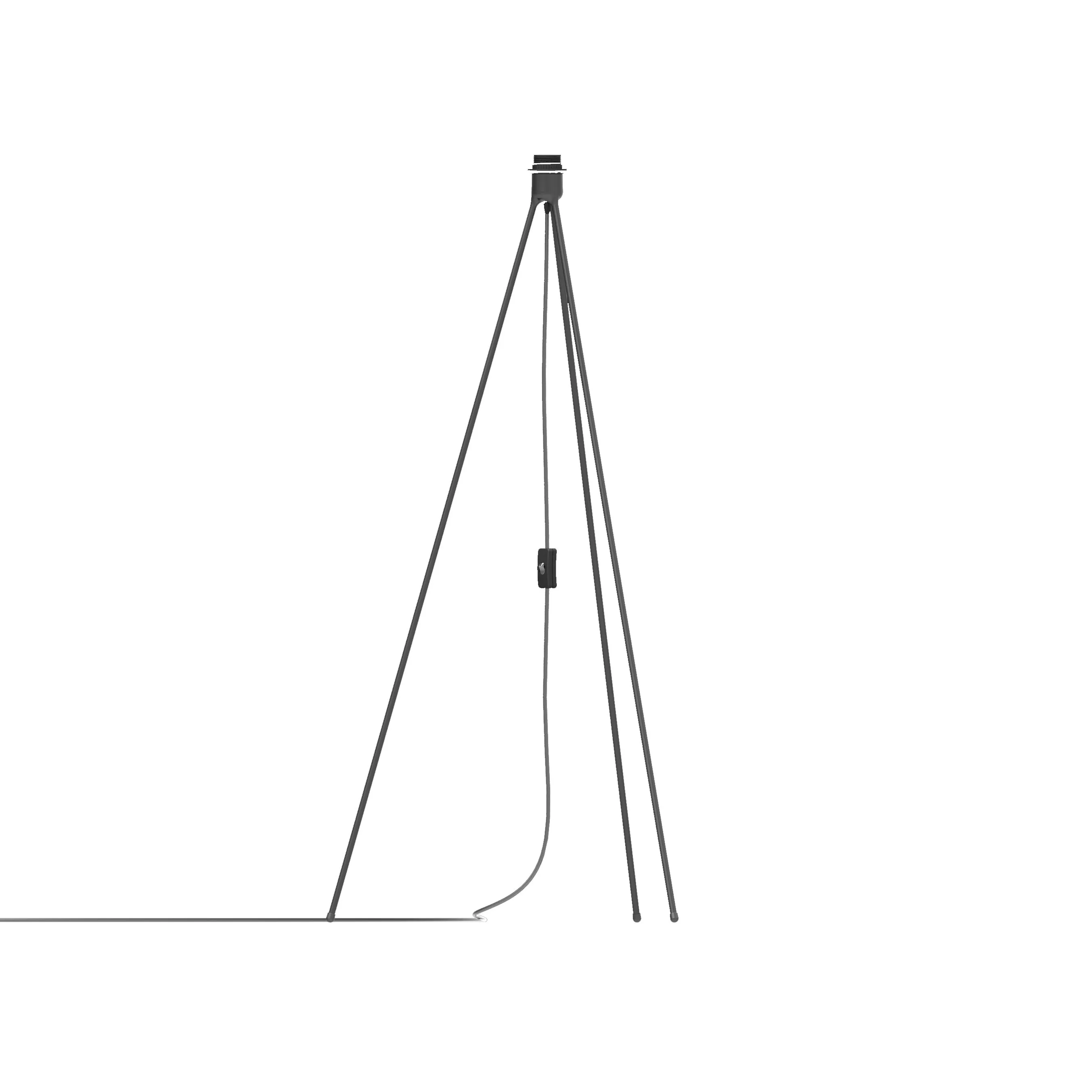 Supporto per lampada Tripod.jo{font-size:18px}Acciaio spazzolato