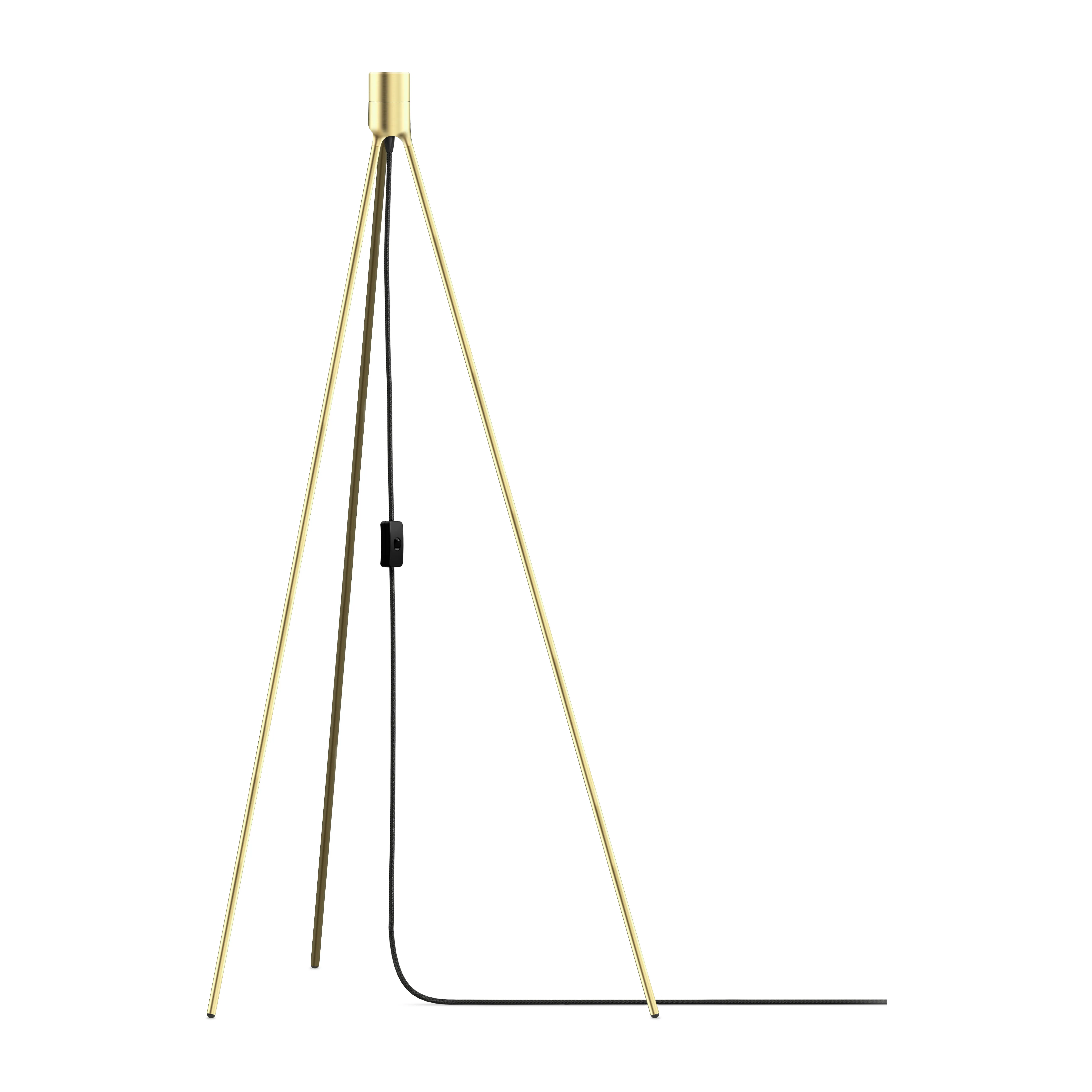 Supporto per lampada Tripod.jo{font-size:18px}Acciaio spazzolato