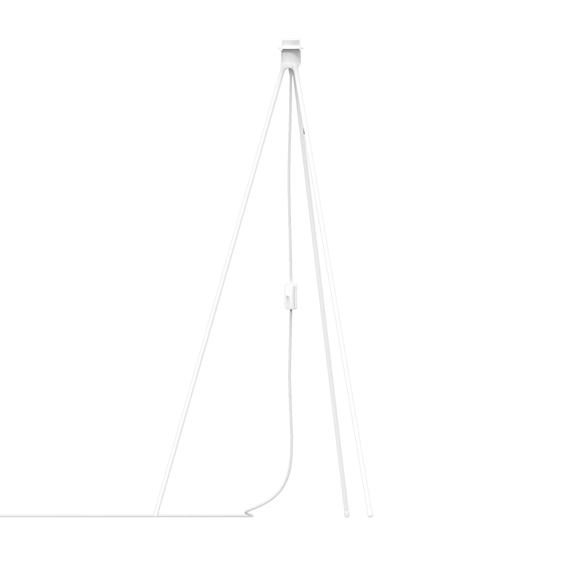 Supporto per lampada Tripod.jo{font-size:18px}Acciaio spazzolato