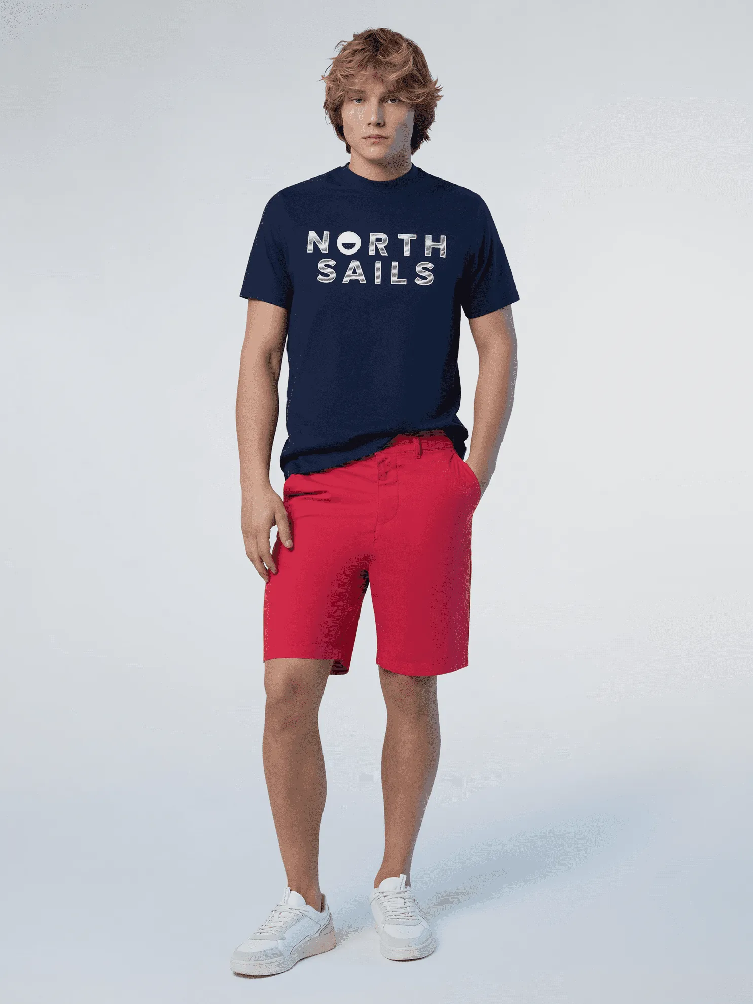 T-SHIRT A MANICA CORTA DA UOMO NORTH SAILS 692973 0802