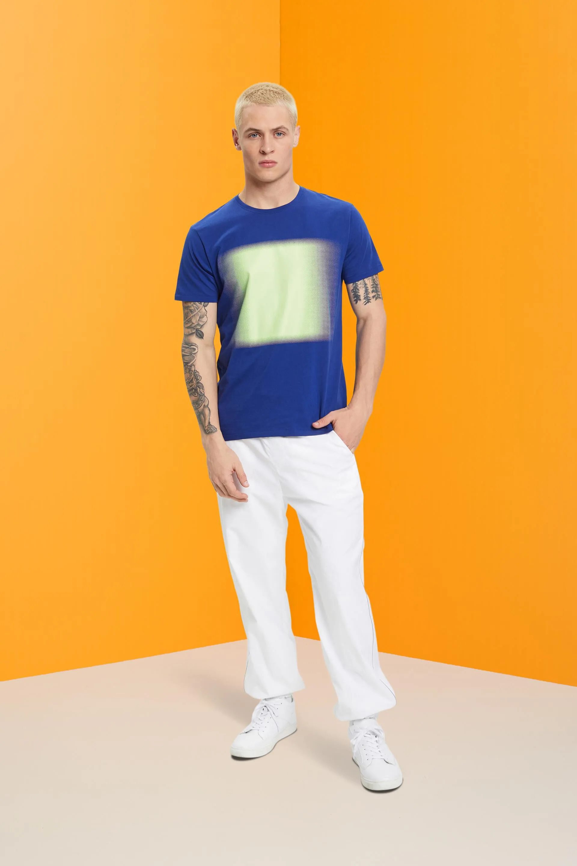 T-shirt in cotone con stampa