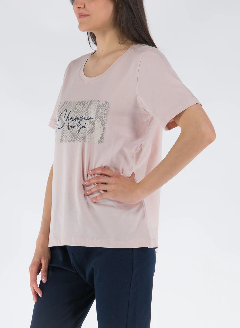 t-shirt lady stampa