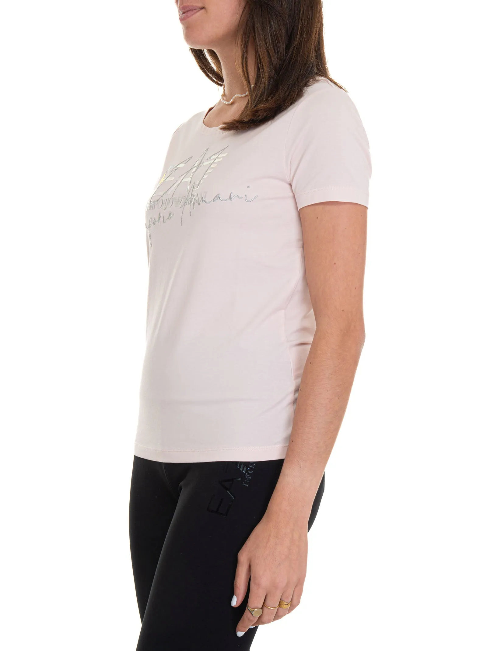 T-shirt Rosa EA7 Donna