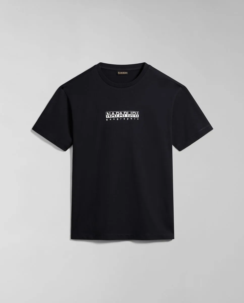 T-SHIRT Uomo NAPAPIJRI S-BOX SS4 NP0A4H8S 041 BLACK