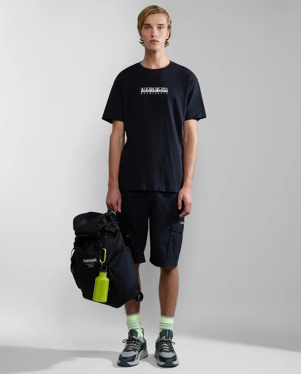 T-SHIRT Uomo NAPAPIJRI S-BOX SS4 NP0A4H8S 041 BLACK