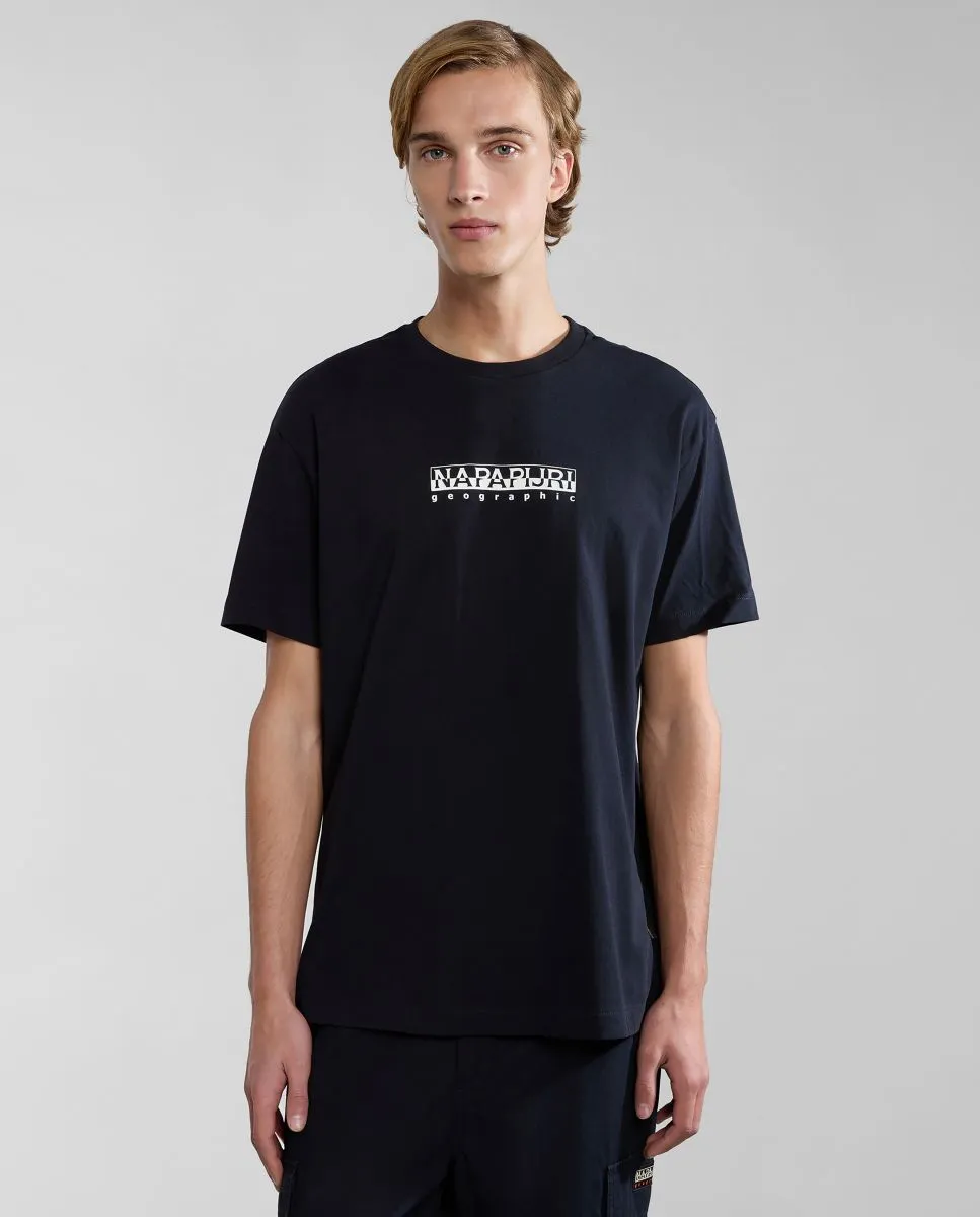 T-SHIRT Uomo NAPAPIJRI S-BOX SS4 NP0A4H8S 041 BLACK