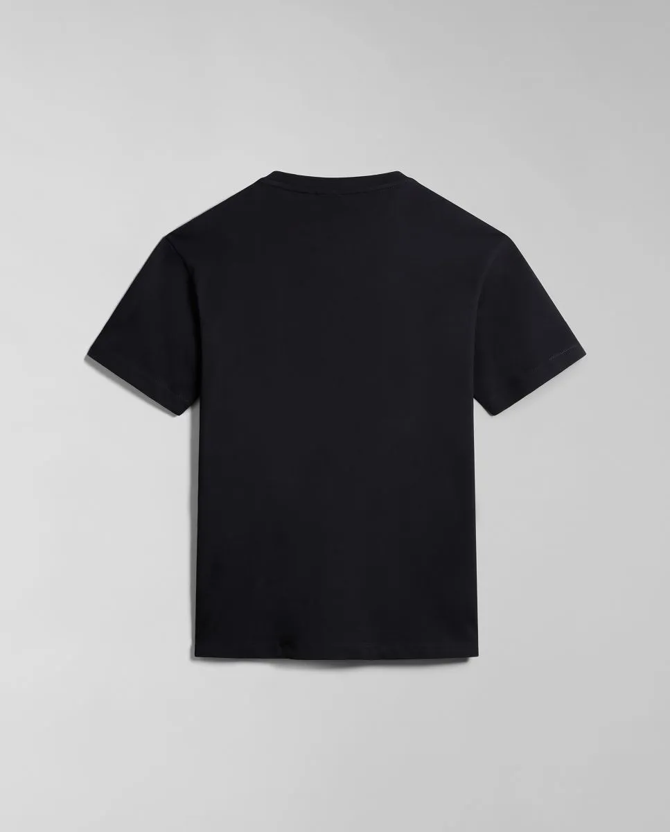 T-SHIRT Uomo NAPAPIJRI S-BOX SS4 NP0A4H8S 041 BLACK