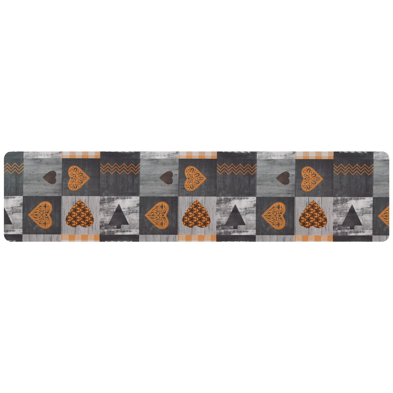 Tappeto Floor chalet grigio 50x230 cm
