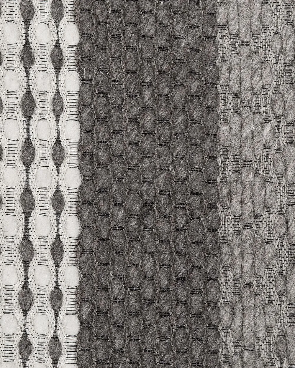 Tappeto lana grigio 80 x 150 cm AKKAYA