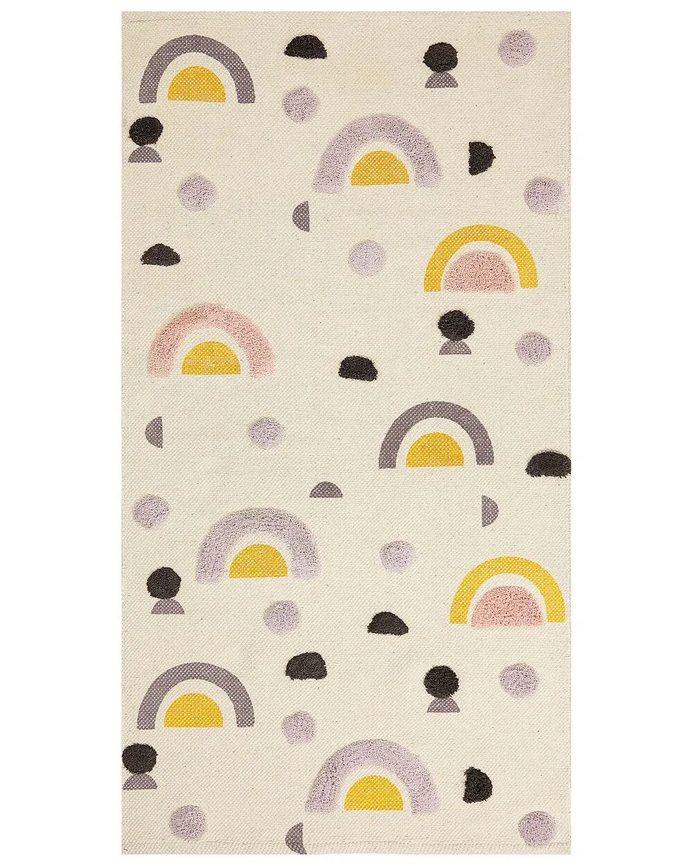 Tappeto per bambini cotone multicolore 80 x 150 cm CURUP
