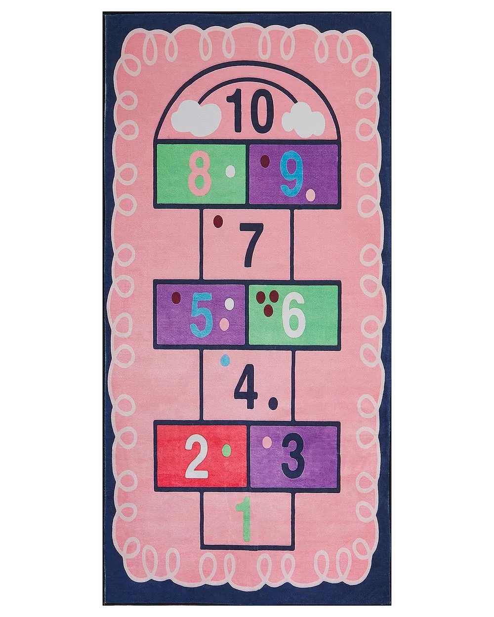Tappeto per bambini multicolore 80 x 150 cm HONAZ