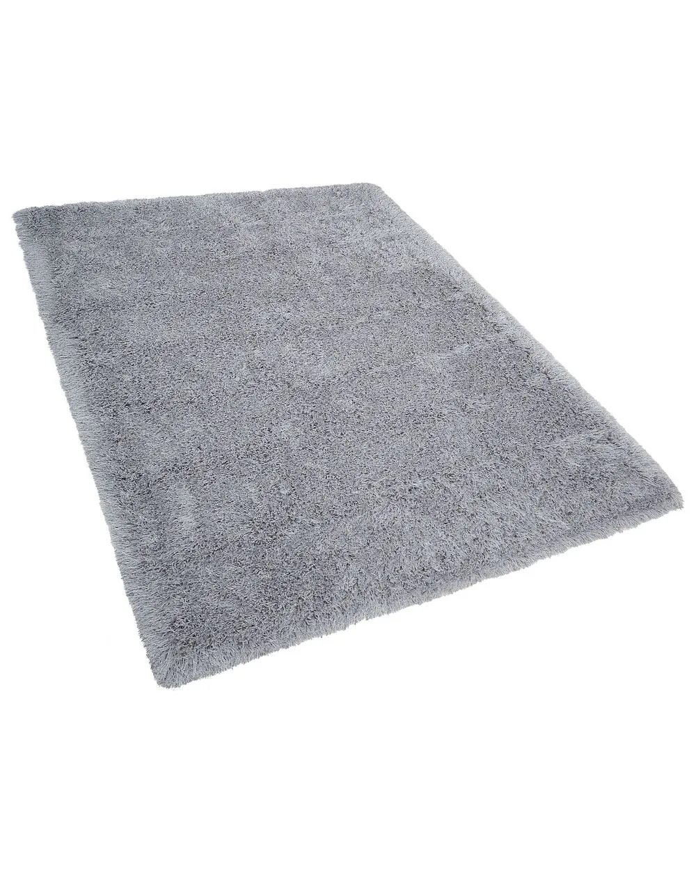Tappeto shaggy rettangolare grigio chiaro 200 x 300 cm CIDE