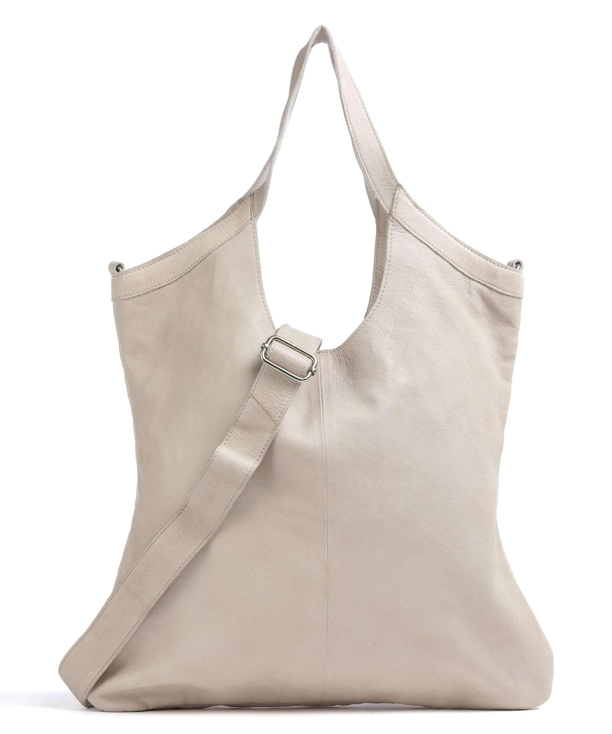  Taschendieb Wien Kohlmarkt 105 Borsa shopper pelle di vacchetta grana sabbia  