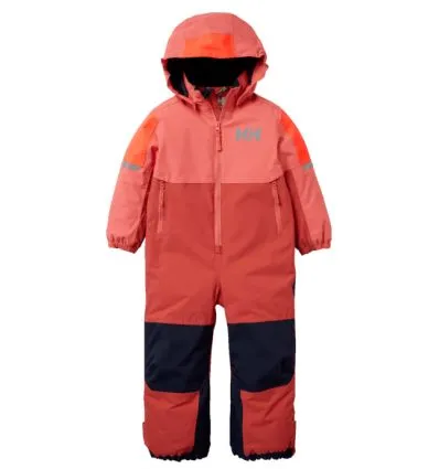 Tuta da sci per bambini Helly Hansen K RIDER 2.0 INS SUIT (POPPY RED)