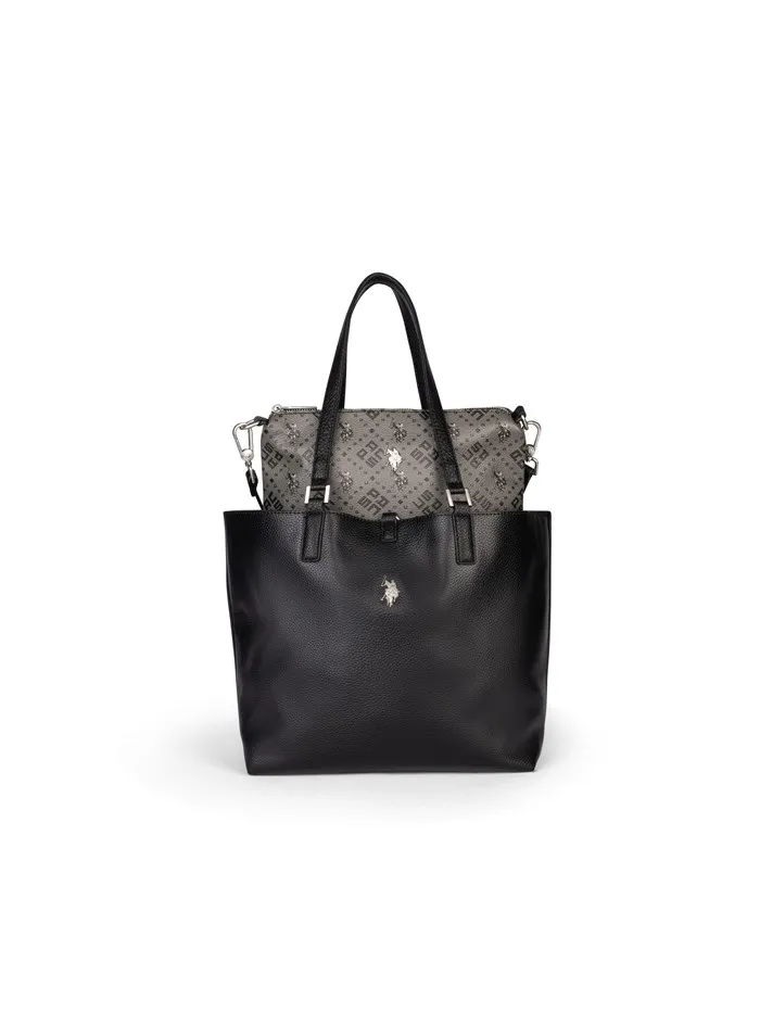 U.S. POLO ASSN  BORSA A SPALLA BIUM08509 NERO