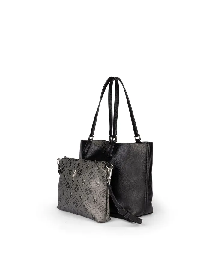 U.S. POLO ASSN  BORSA A SPALLA BIUM08509 NERO