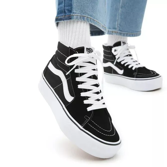 VANS SNEAKERS SK8-HI PLATFORM 2.0 BLACK/TRUE WHITE