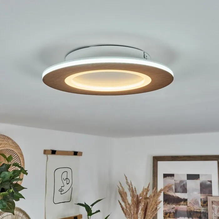 Varoyang Plafoniera LED Bianco, 1-Luce