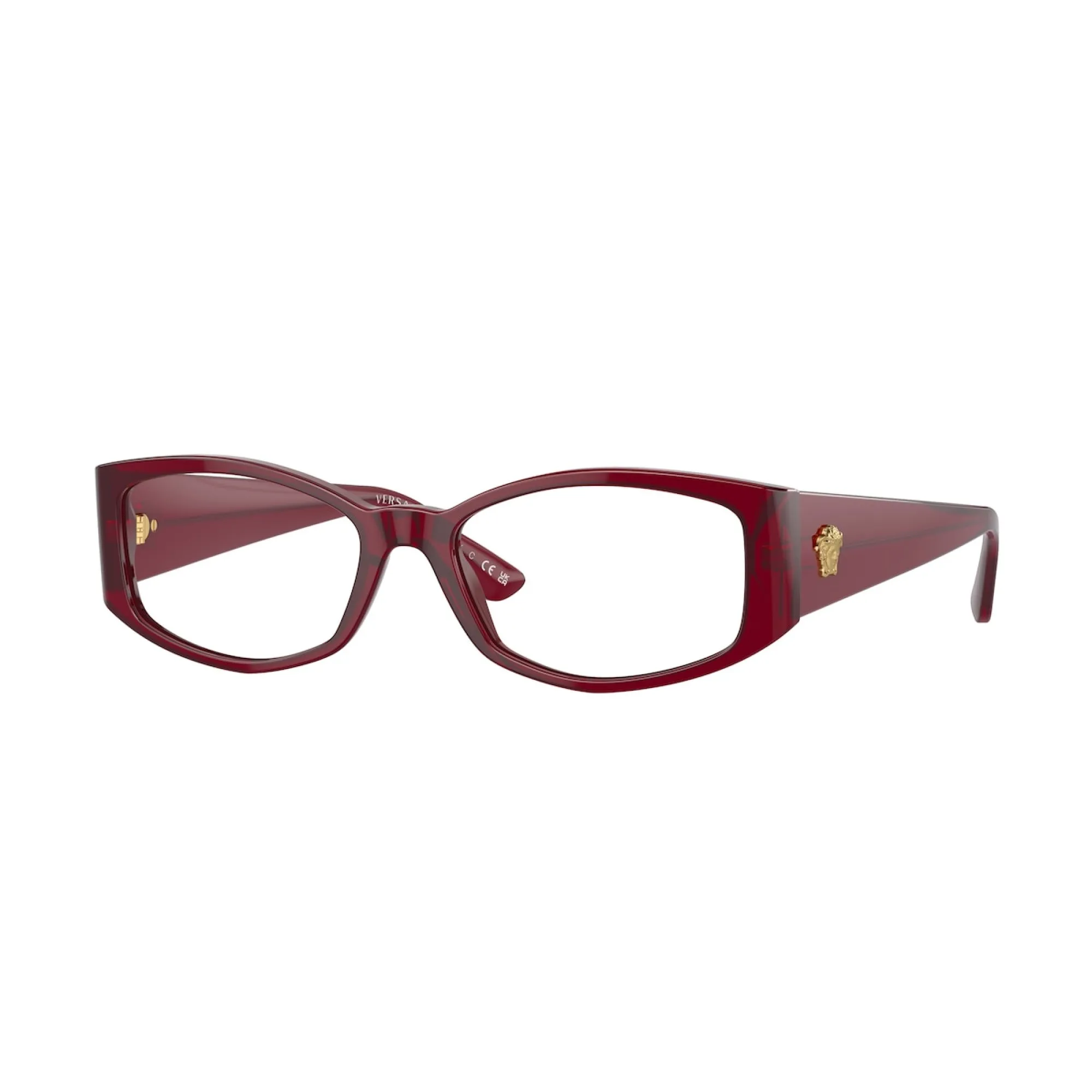   Versace VE 3343 - 5430 Bordeaux | Occhiale Da Vista Donna 