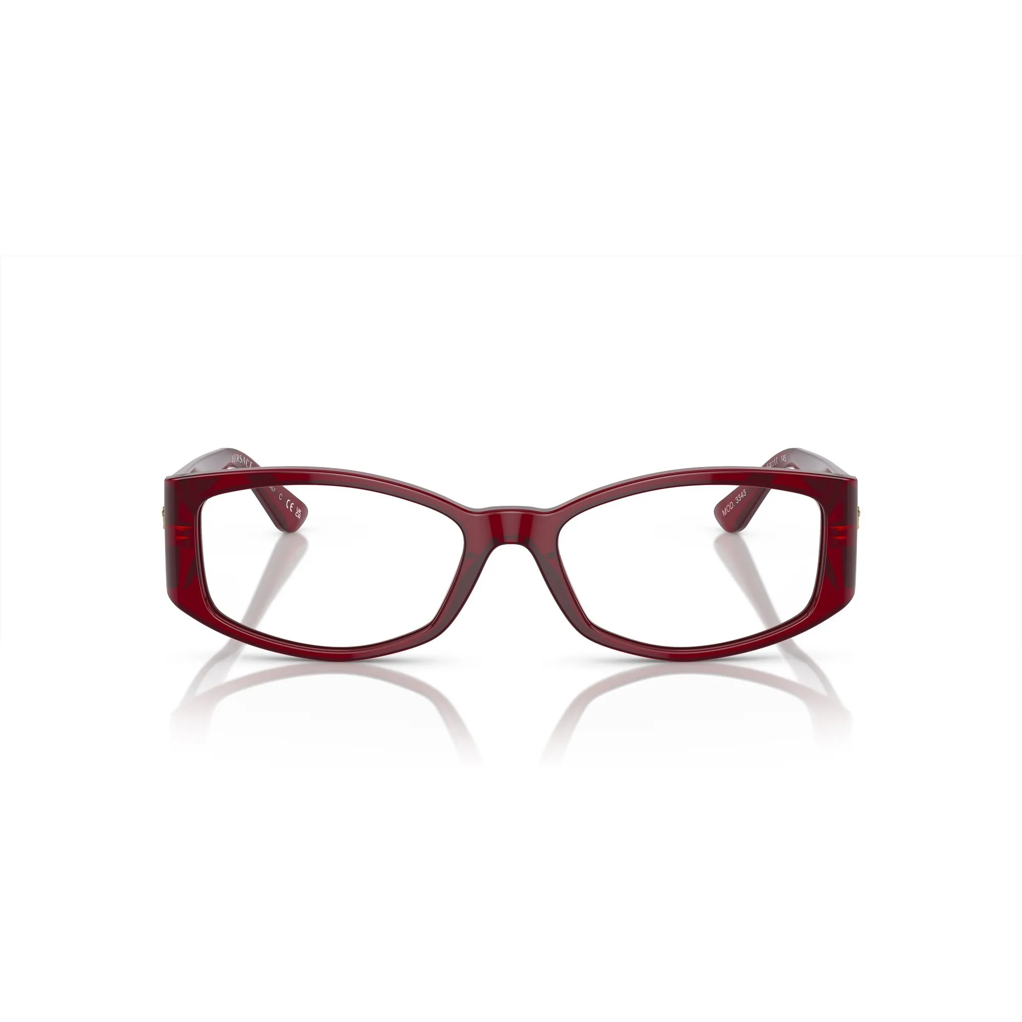   Versace VE 3343 - 5430 Bordeaux | Occhiale Da Vista Donna 